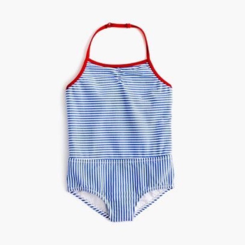 Girl’s Seersucker One Piece